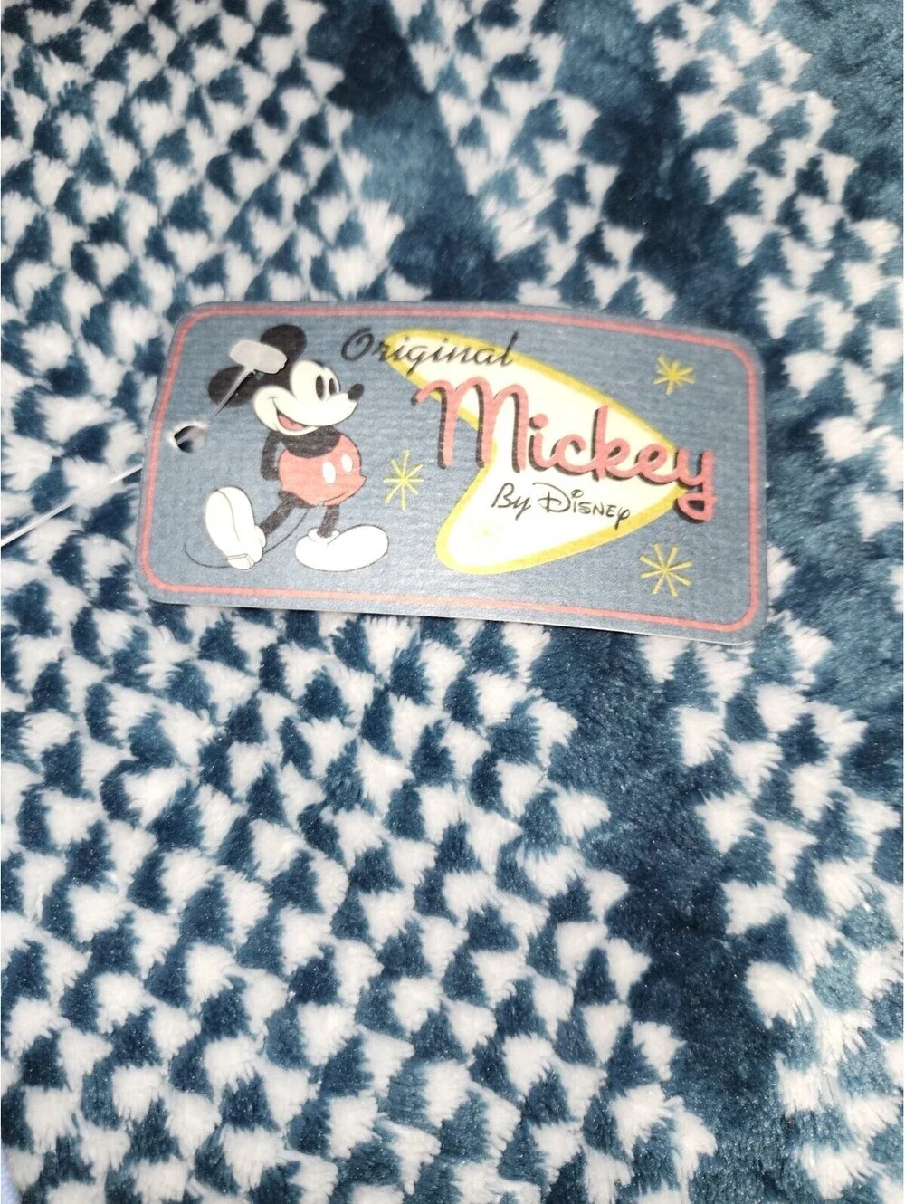 Vintage Baby light blue Disney baby boy Mickey Mouse long-sleeve shirt